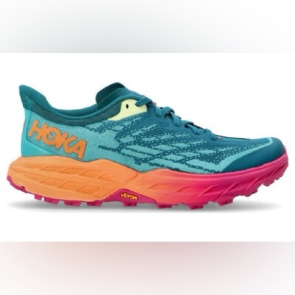 Hoka One One Speedgoat 5 Running Shoes in Deeplake, Men’s size 9D - Picture 1 of 9